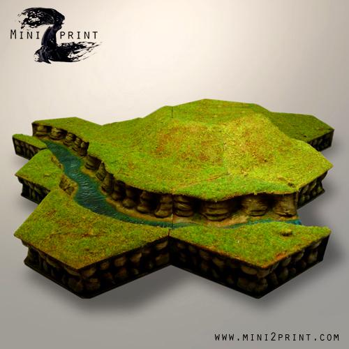 3d Printing, Print, Terrain - 3D printed terrain - Gallery - DakkaDakka